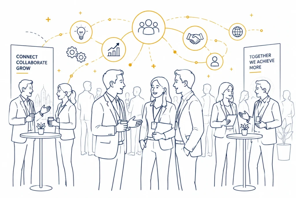 networking Bisnis web bukan tukar kartu nama tapi kolaborasi connectpedia bisnis keluarga
