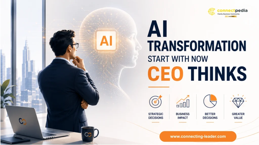 CEO memimpin transformasi AI dalam strategi bisnis